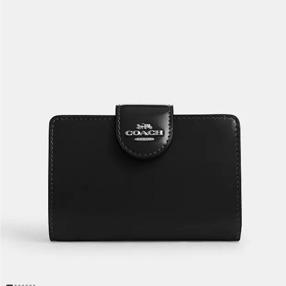 Coach Black Leather Wallet